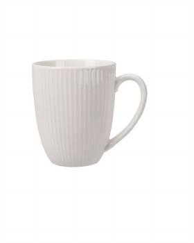 WHITE CHINA MUG
