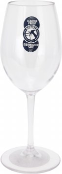 CLEAR WINE GLASS