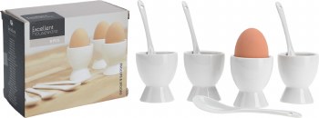 EGG CUP W/SPOON-SET OF 8