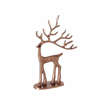 TROLLAH ROSE GOLD DEER FIGURINE-SMALL