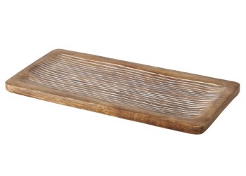 RIFFLEY MANGO WOOD PLATTER-LARGE