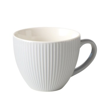 RANURA GREY SHORT MUG