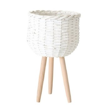 LUY WHITE PLANTER-LARGE