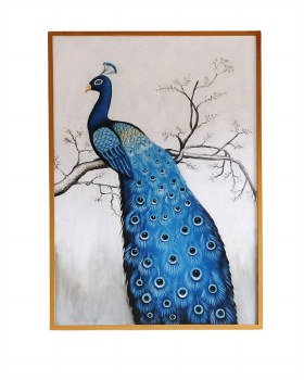 PEACOCK WALL ART