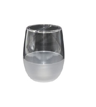 CLEAR ACRYLIC TOOTH BRUSH HOLDER