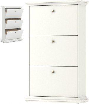 SHOE CABINET W/3 DRAWERS