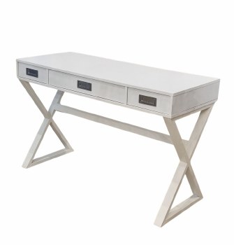 3 DRAWER DESK-WHITE