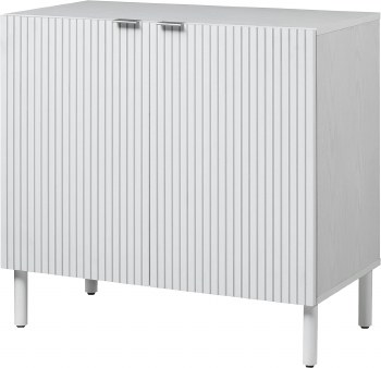 CANBINET 2 DOOR WHITE WASHED