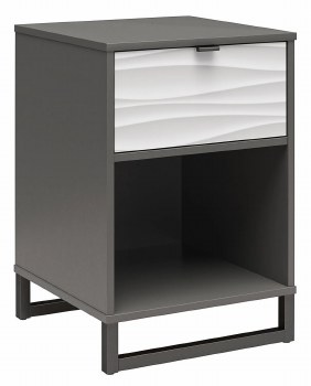 GAPHITE WAVE NIGHTSTAND