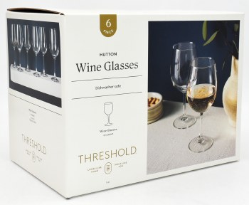 HUTTTON WINR  GLASS-SET OF 6