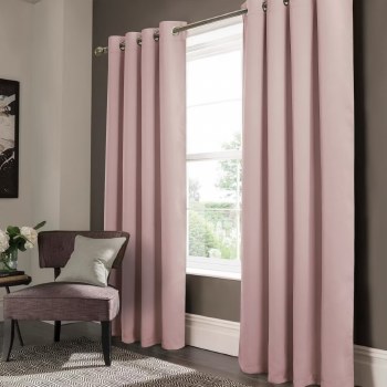 ANCHORAGE BLACKOUT CURTAIN- BLUSH