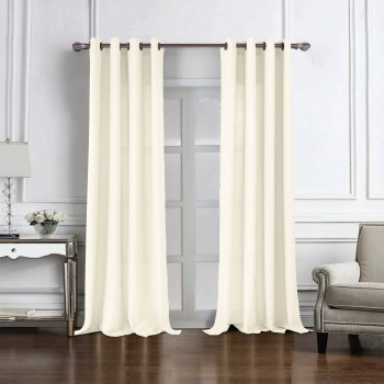 ANCHORAGE BLACKOUT CURTAIN-IVORY