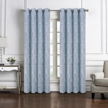 BRIDGEPORT BLUE CURTAIN