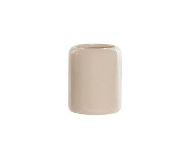 STONEWARE TUMBLER-CREAM