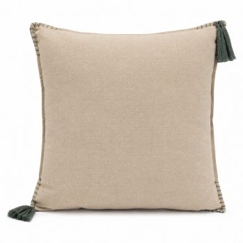 SHELL LUMBAR CUSHION- BEIGE