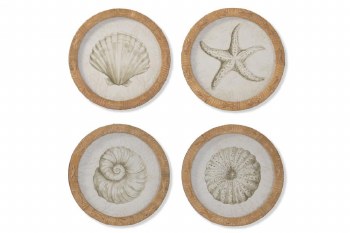 ROUND SHELL WALL ART
