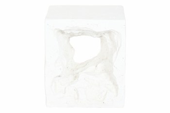 MAGNESIA WHITE ACCENT TABLE