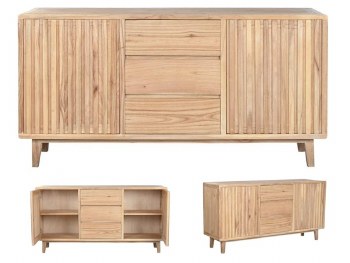 MINDI BUFFET W/2 DOORS & 3 DRAWERS