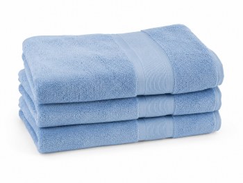 BATH TOWEL-BLUE
