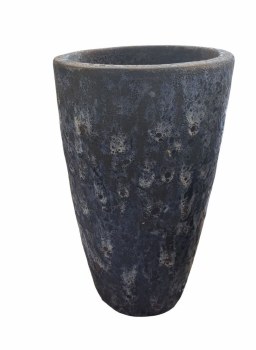 SPECKLED BLUE GLAZED VASE-LARGE