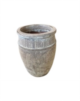 BUDAPESTE GLAZED PLANTER-SMALL