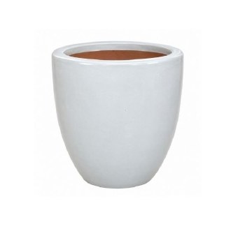 EGG WHITE PLANTER-SMALL