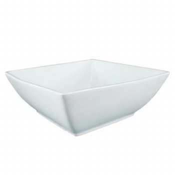 WHITE SQUARE SERVING BOWL