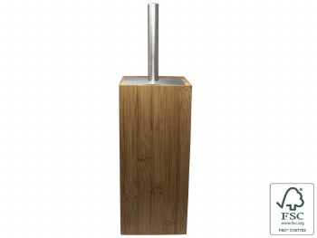 BAMBOO TOILET BRUSH & HOLDER