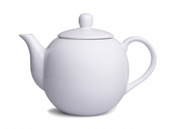 WHITE TEAPOT