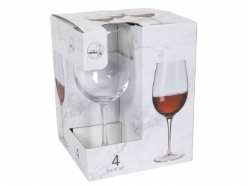 RED WINE GLASS-SET OF 4
