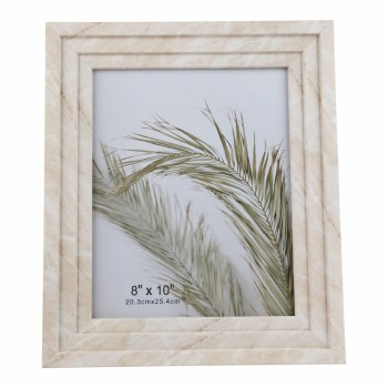 BEIGE PICTURE FRAME- 8' X10"
