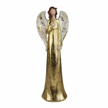 GOLD ANGEL FIGURINE