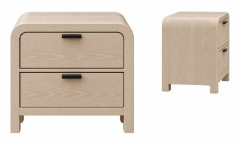 DRAKE 2 DRAWER NIGHSTAND-SUGAR