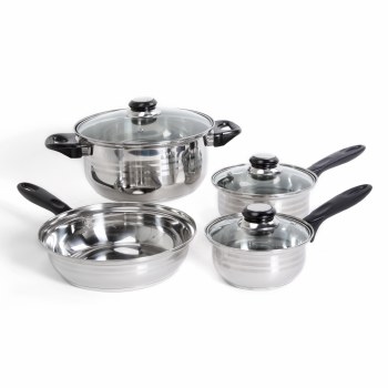 LYBRA SAUCEPAN SET-7 PIECE