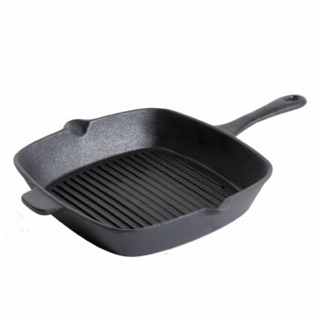 ADDLESTONE SQUARE BLACK GRILL PAN