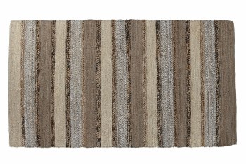 JUTE & WOOL AREA RUG 5FT X 7FT