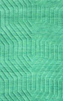 TECHNIQUE BLUE AREA RUG- 8FT x 10FT