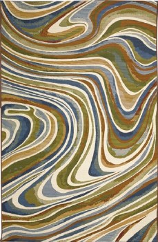 TIDES AREA  RUG -MULTICOLOURED- 4FT X 7FT