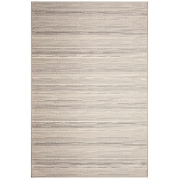 TWEED SILVER & BROWN AREA RUG-7'6" X 9'6"