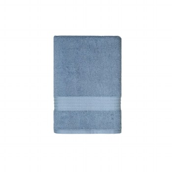 ALLURE BATH SHEET-BLUE