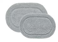 AVERY SILVER BATHMAT-SET OF 2