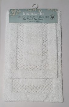 BERNARDO BATH MAT-SET/2