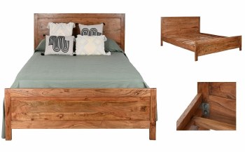 ACACIA QUEEN BED-NATURAL