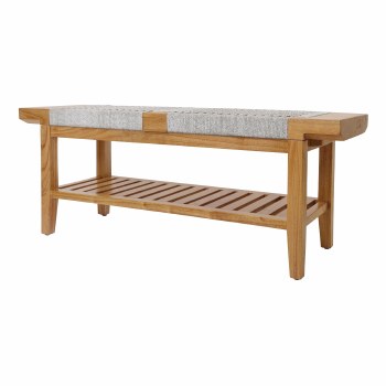 KAPLAN BENCH W/ROPE-NATURAL