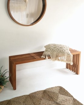 LINEA TEAK BENCH