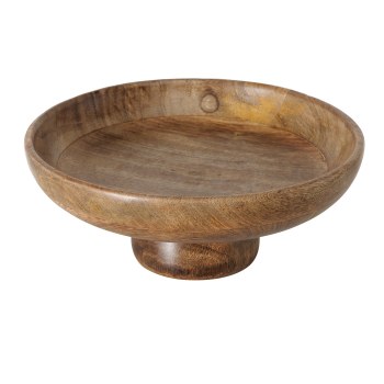 GHETTY WOODDEN BOWL-SMALL