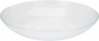 PASTA BOWL CLEAR GLASS