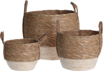 STRAW BASKET-MEDIUM