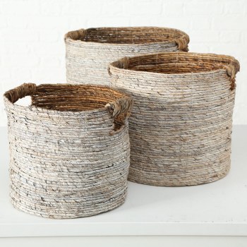 INES ROUND BASKET-SMALL