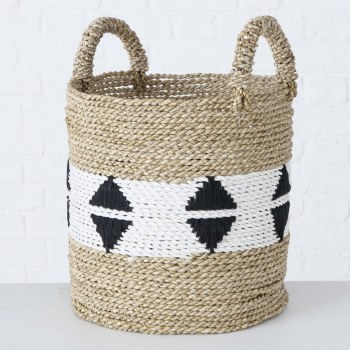 JONAGA ROUND BASKET-SMALL